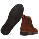 Botina Zebu Original 90040 Gel Couro Terra
