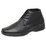 Bota Social Casual Masculino Em Couro Premium 5061 Preto