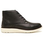 Bota Masculina Ankleboot Em Couro Com Palmilha Gel 100 Preto