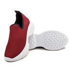 Tênis Feminino Esporão Conforto Ortopédico Anatômico Vermelho