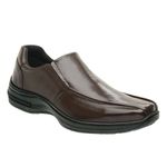 Sapato Social Casual Masculino Em Couro Premium 5030 Marrom