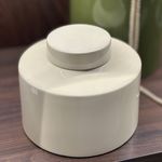 Potiche de Cerâmica Bege Celadon