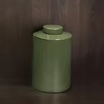 Potiche de Cerâmica Verde Celadon - Salvattore