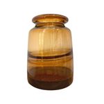 Vaso em Vidro Grande Âmbar Áureo