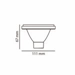 Lâmpada de LED Módulo AR111 10W Bivolt 4000K - Opus ECO 32177