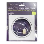 Spot de Embutir AR70 de Alumínio Branco Bivolt - Bella DL063