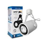 Spot de Trilho Classic PAR20 Ø8x19,5cm Ferro Branco - PIX Iluminação 36506035