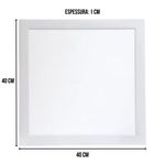 Plafon de LED 240V 32W 2600lm - Pix Iluminação