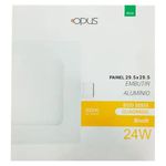 Plafon de LED de Embutir 240V 12W 600lm - Opus ECO 30135