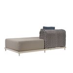Módulo Chaise Com Encosto Arco - Mestreartesão