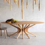 Mesa de Jantar Oval Alba - Drio Mobiliário