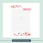 Bloco Notas - 2 em 1 Jd Encantado