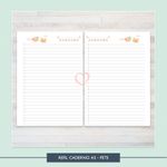 Refil Caderno A5 - Pets