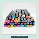 Kit Canetinhas 48 cores - Touch