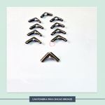 Cantoneira para Encadernação Bronze