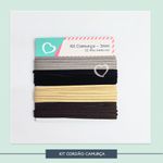 KIT Cordão Camurça - 3 mm