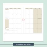 Planner 2026 - BOX BLOOM