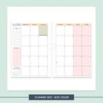 Planner 2025 - BOX Color