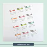 Mini Calendário 2026 - Refil