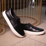 Sapato Loafer Guitte Iate Preto Couro Legítimo