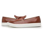 Tenis Casual Idealle Penny Loafer Bambulim Whisk Couro Legítimo