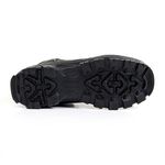 Bota Coturno Adventure Parma Couro Eco Preto