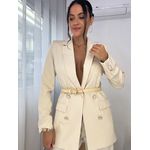 Maxi Blazer Amélia Creme