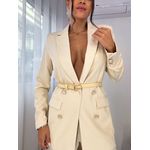 Maxi Blazer Amélia Creme