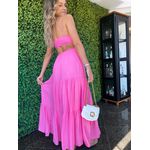 Vestido Amorim Rosa