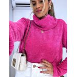 Cropped Tricot Rosa Amy