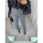 Calça Alfaiataria Zarah Cinza
