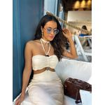Vestido Midi Manteiga Sancho
