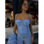Corset Azul Cinder