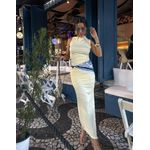 Vestido Midi Manteiga Alury