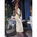 Vestido Midi Manteiga Alury