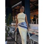 Vestido Midi Manteiga Alury