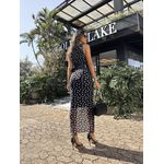 Vestido Midi em Tule Poa Rose