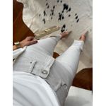 Calça Reta Jeans Mily Areia