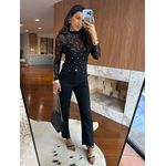 Blusa em Tule Poá