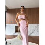 Vestido Midi Rosa Sancho