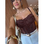 Corset Marrom Cinder