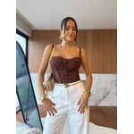 Corset Marrom Cinder