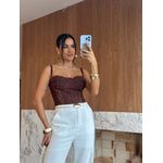 Corset Marrom Cinder