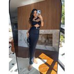 Vestido Preto Midi Amy