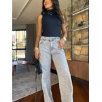 Calça Jeans Wide Leg Estonada Nina