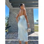 Vestido Azul Midi Liana