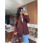 Blazer Over Marrom Glow