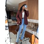 Blazer Over Marrom Glow