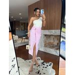 Saia Midi Rosa Melly