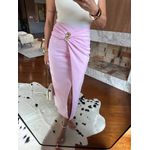 Saia Midi Rosa Melly